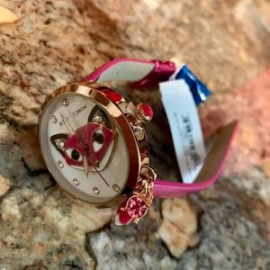 Betsey Johnson Feelin Foxy Charm Watch